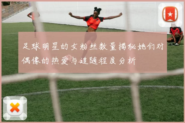 足球明星的女粉丝数量揭秘她们对偶像的热爱与追随程度分析