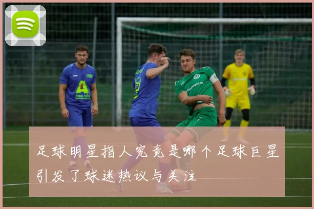 足球明星指人究竟是哪个足球巨星引发了球迷热议与关注