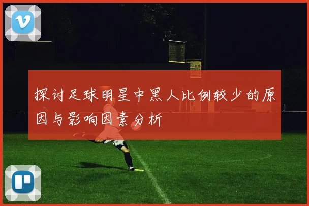 探讨足球明星中黑人比例较少的原因与影响因素分析
