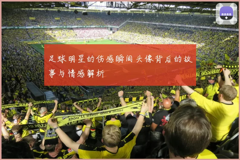 足球明星的伤感瞬间头像背后的故事与情感解析